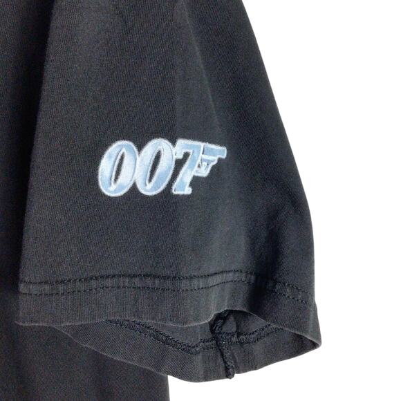 Rare Vintage 1999 Pierce Brosnan James Bond 007 T Shirt Black Large - Picture 5 of 8